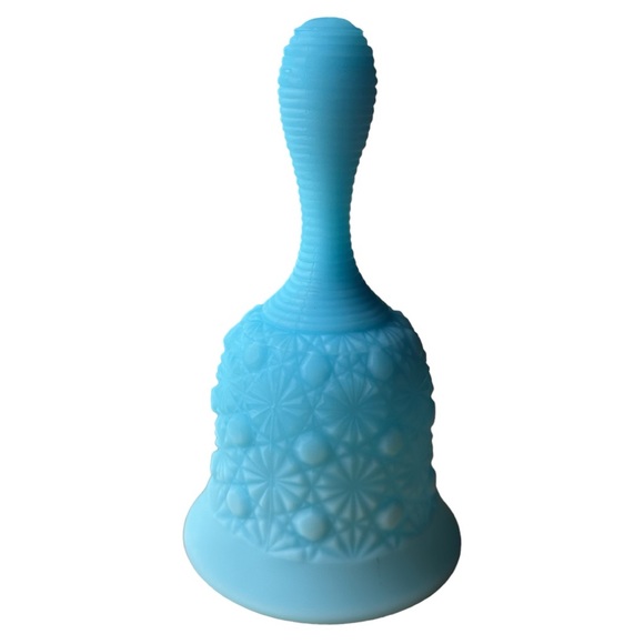 Fenton Other - FENTON Vintage 70s Satin Daisy & Button Pattern Bell